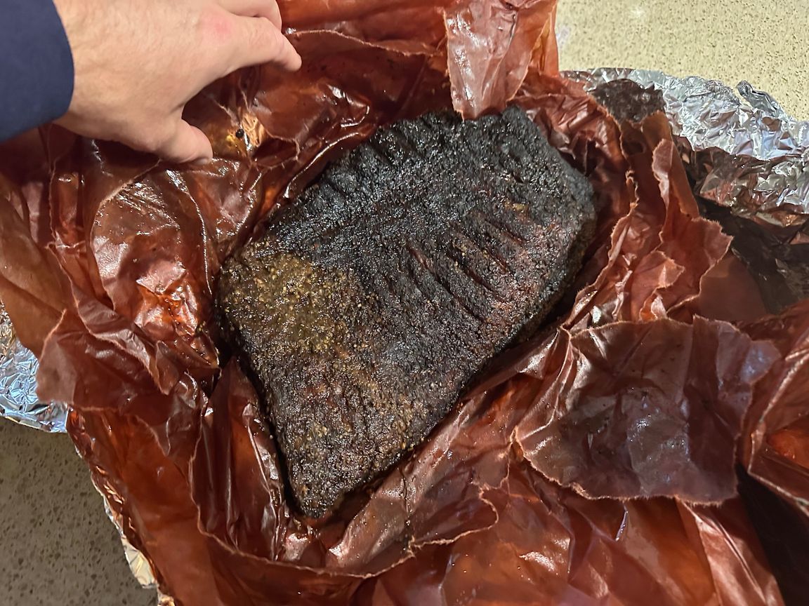 Finished Brisket