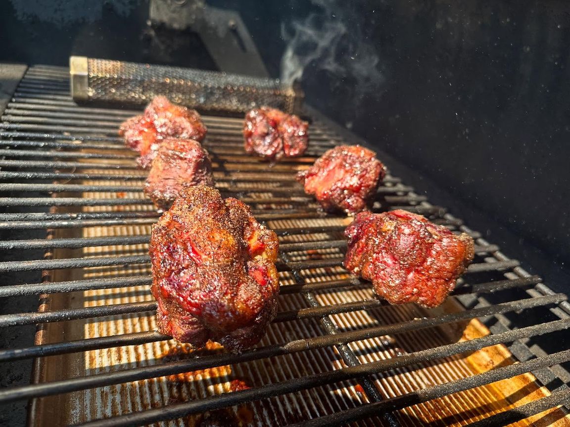 Smoked oxtail